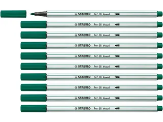 Brushstift STABILO Pen 568/53 turquoisegroen - 8