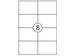 Etiket Quantore 105x74mm Wit 800stuks