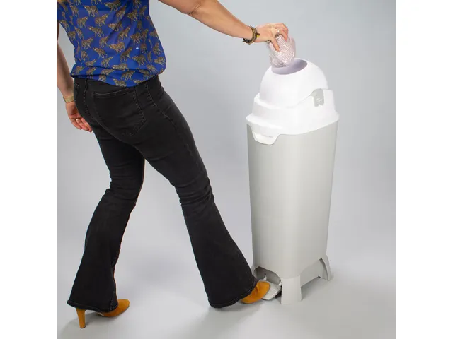 Hygiënische luieremmer DiaperChamp One Maxi Grijs Wit