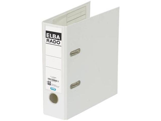 Rado Plast ordner voor ft A5 staand, wit, rug van 75mm | Klasseermap.be