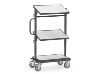 Fetra ESD Bijzetwagen 92911 200kg 605x405mm 3 etages met bodem - 1