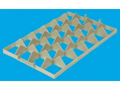 Vakwerkinzet 4X6Vakken Vakmaat 89X85Mm Uitvoering Boven