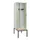 locker met bank,voor scheiding van kleding,HxBxD 2120x600x815mm,2vak