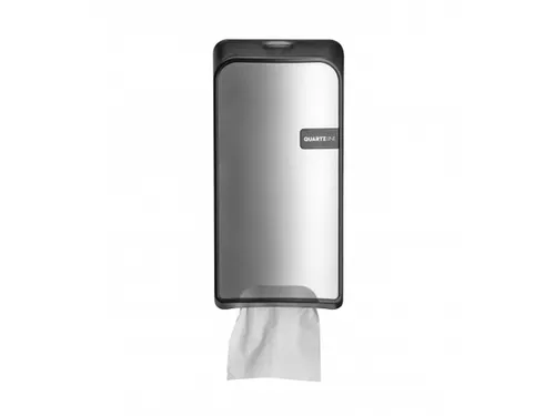 Toiletpapier Dispenser Zilver Quartz 441096 bulkpack