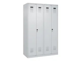 locker voor scheiding van kleding,HxBxD 1850x1200x500mm,4vak - 2