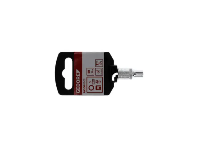 R41000503 Dop 1/4 inch zeskant 5mm lengte 25mm