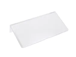 etiket m. etiketbeschermer,v. Stellingbak HxB 82x300-500mm