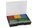 bac pour petites pièces,HxlxP 55x370x295mm,9bacs,PP,mallette noir