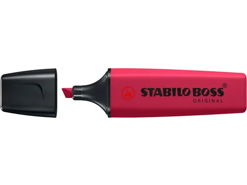 Markeerstift STABILO Boss 70/250 Wildflower bourgogne rood