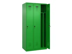 locker voor scheiding van kleding,HxBxD 1850x900x500mm,3vak