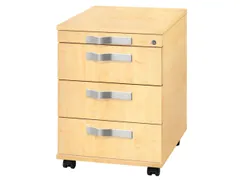 mobiel ladeblok,HxBxD 590x428x560mm,3lade(n),Gestreepte greep