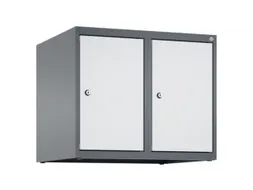 opzetkast,v. locker,2vak.,vak B 300mm,HxBxD 500x600x500mm,vleugeldeur