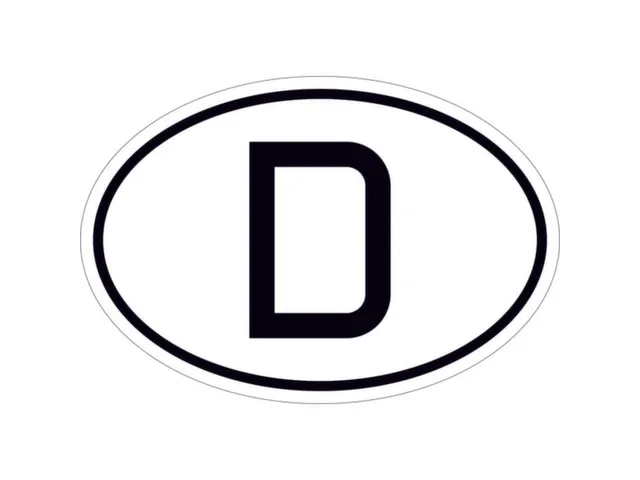 aanwijzingsbord,Internationaal kenteken voor Duitsland,PVC,wit