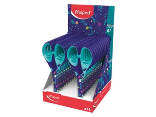 Schaar Maped Pixel Party 13cm display à 24 stuks - 2