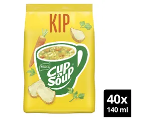 Cup a Soup Knorr machinezak Soep kip 404gr 140ml 40 kopjes - 1