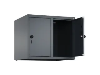 opzetkast,v. locker,2vak.,vak B 300mm,HxBxD 500x600x500mm,vleugeldeur - 2