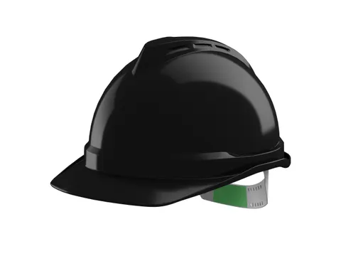 MSA V-Gard 500 ongeventileerde veiligheidshelm met Push-Key binnenwerk