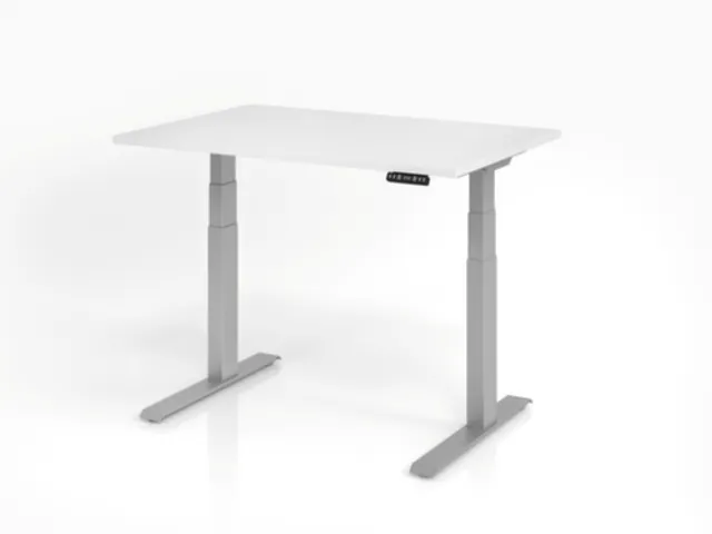 Av. régl. él. hauteur bureau assis/debout,HxlxP 640-1290x1200x800mm
