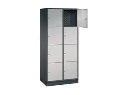 grootvolume-lockersysteem,HxBxD 1950x820x500mm,2x4vakken,cil.-slot
