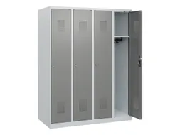 schoollocker,HxBxD 1530x1200x500mm,4vak,vak B 300mm,cil.-slot