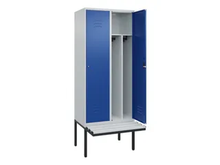 locker voor scheiding van kleding,HxBxD 2120x800x815mm,2vak - 2