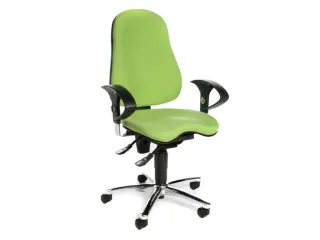 Draaistoel Appelgroen H X B X D 460-560X 480X 450Mm Stalen Voetkruis - 4