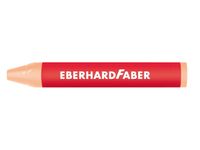 waskrijt Eberhard Faber 3-kantig watervast huidskleur donker