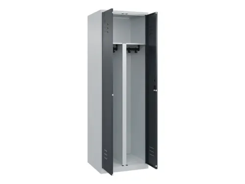 PBM-locker,HxBxD 1850x600x500mm,2vak,vak B 300mm,cil.-slot