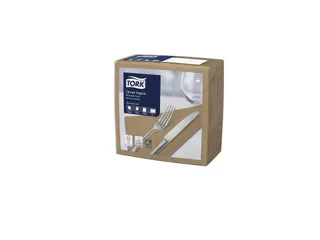 Tork 478751 Dinnerservet Advanced Biscuit 39x39cm - 1
