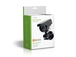 Dummy beveiligingscamera Nedis Solar IP44 buiten Zwart - 2