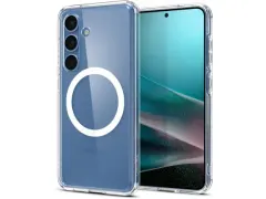 Spigen Ultra Hybrid MagFit Samsung Galaxy S25 Plus Hoesje Wit