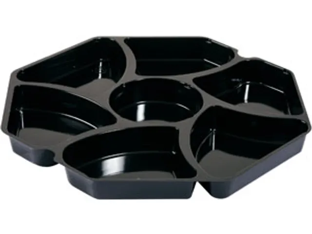 Tray Menu Insert 7-comp 284x28 4x25mm doos 150 stuks