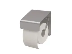 Toiletrolhouder 1 rol Rvs