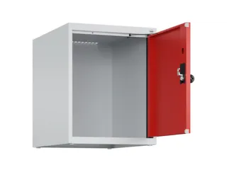 opzetkast,v. locker,1vak.,vak B 400mm,HxBxD 500x400x500mm,draaigrendel - 1