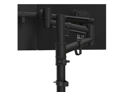 Monitorarm Viewgo Voor 2 Schermen 360° draaibaar Zwart