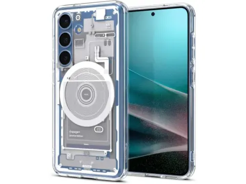 Ultra Hybrid MagFit Samsung Galaxy S25 Plus Hoesje Zero One Wit