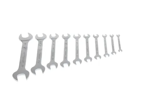 6-100 Dubbelsleutelset 10-delig 6-32mm