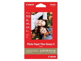 Inkjetpapier Canon PP-201 10x15cm 260 gram glans 50vel - 1