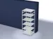 rayonnage modulaire,rayonnage départ,HxlxP 2500x1060x835mm