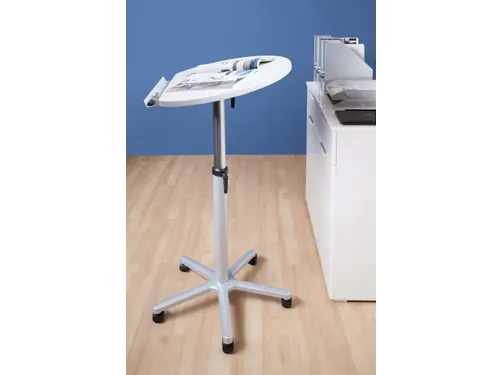 Ergonomische zit/sta werktafel melamine Grijs