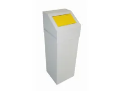 Collecteur de déchets 1x 65L 900x315x315mm bac intérieur acier