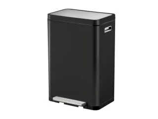 RVS pedaalemmer,45l,HxBxD 652x433x334mm,binnenbak kunststof - 1