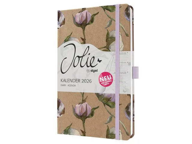 Weekagenda Pure A5 2026 (NL/FR/EN/DU) Cotto Fields Hardcover