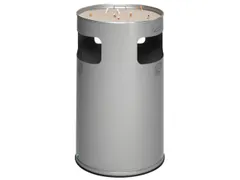 Combi-asbak Hxø 760X420Mm Rond Zilver