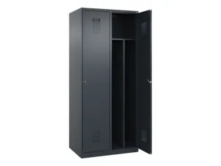locker voor scheiding van kleding,HxBxD 1850x800x500mm,2vak - 1