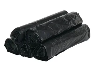 Afvalzakken T15 55x50cm Zwart, 20 x 50 stuks - 1