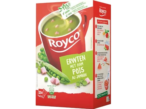 Minute Soup Classic Erwten Met Ham Doos 25 Stuks