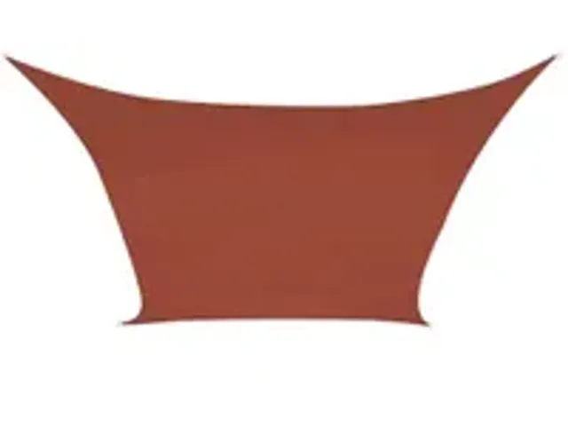 OUTLET Zonnezeil Rechthoek 4x3m Terracotta