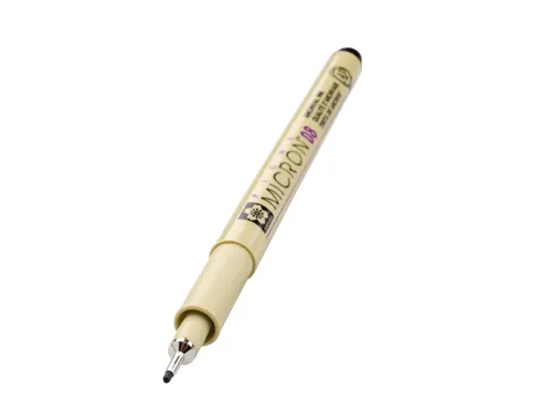 Fineliner Sakura pigma micron 08 zwart 0.5mm