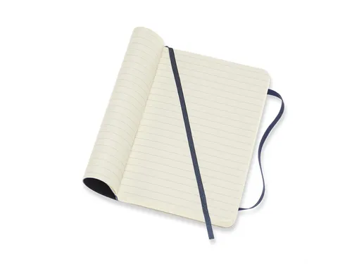 Moleskine Soft Cover Classic Notebook A6 Notitieboek lijn Blauw